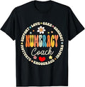 Numeracy Coach Math Coach Tutor T-Shirt Unisex T-shirt, Sweatshirt, Hoodie, Long Sleeve Tee - T-Shirt, Sweatshirt, Hoodie