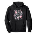 Inspirational Floral You Are Enough Hoodie - Trendy Graphic for Adults - T-Shirt, Sweatshirt, Hoodie