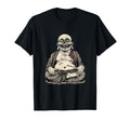 Zombie Buddha Meditation Satori Zen T-Shirt - Minimalist Print Men Women - T-Shirt, Sweatshirt, Hoodie