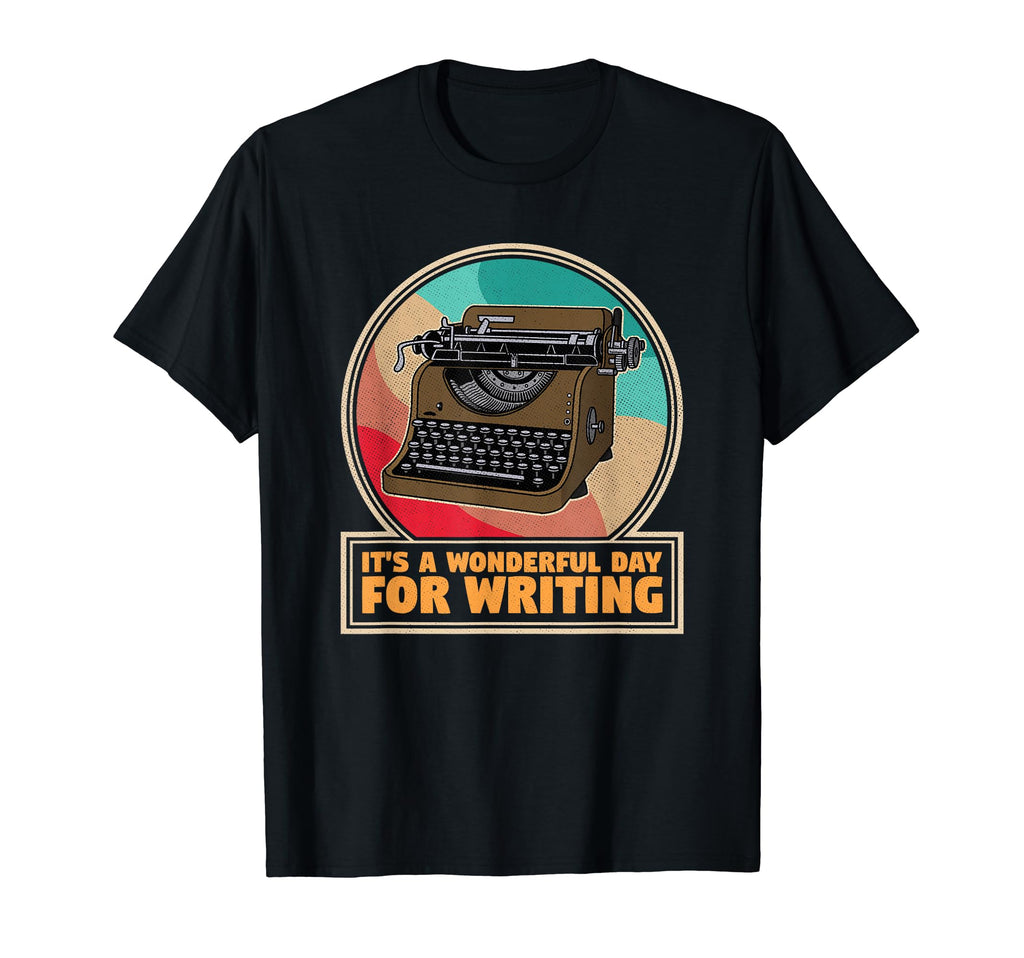 Typewriter Book Writing Literature T-Shirt - Unique Graphic Men Women - T-Shirt, Sweatshirt, Hoodie