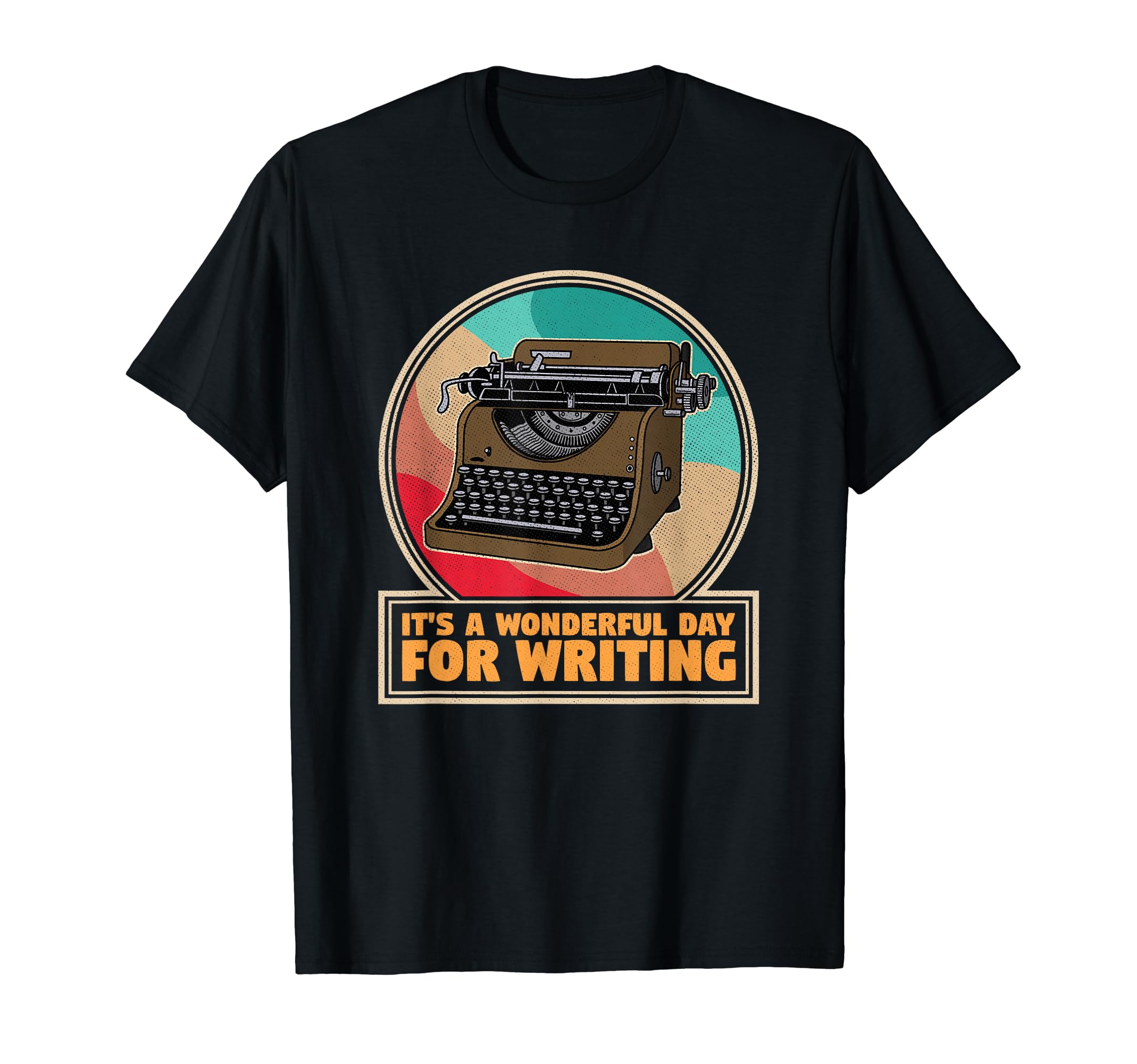 Typewriter Book Writing Literature T-Shirt - Unique Graphic Men Women - T-Shirt, Sweatshirt, Hoodie