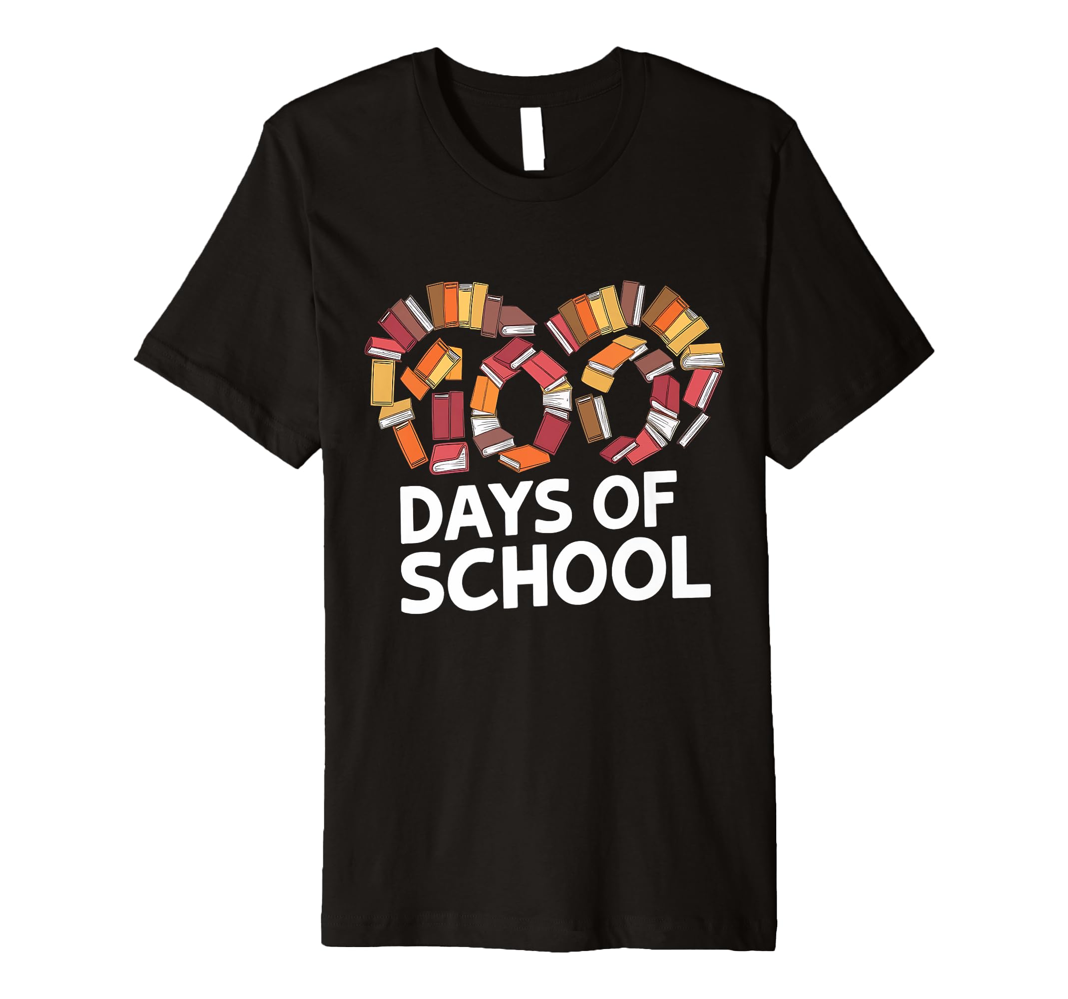 100 Days School Bibliophiles T-Shirt - Minimalist Print Unisex - T-Shirt, Sweatshirt, Hoodie