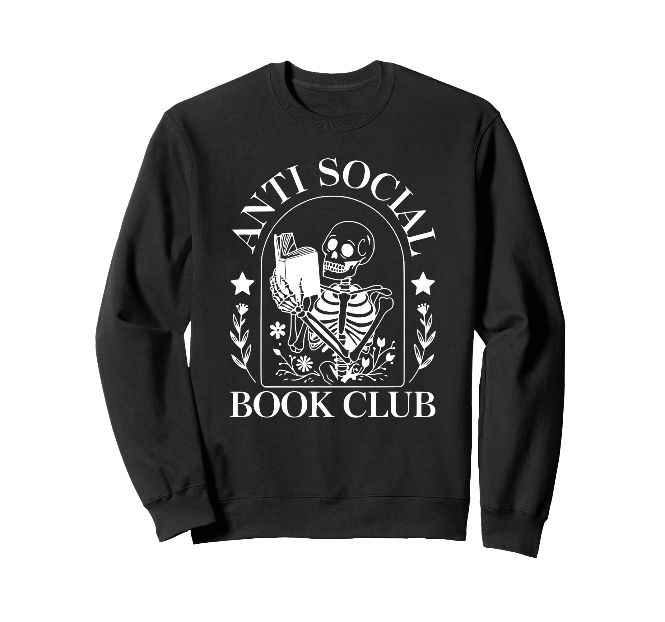Book Club Novel Reading Anti Sweatshirt - Novelty Apparel for Adults - T-Shirt, Sweatshirt, Hoodie