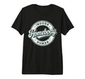 Badge Introvert Homebody Indoor Human Tri T-Shirt - Trendy Graphic Unisex - T-Shirt, Sweatshirt, Hoodie