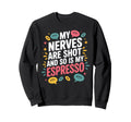 Overstimulated Moms Club Mama Mommy Sweatshirt - Graphic Print Men Women - T-Shirt, Sweatshirt, Hoodie