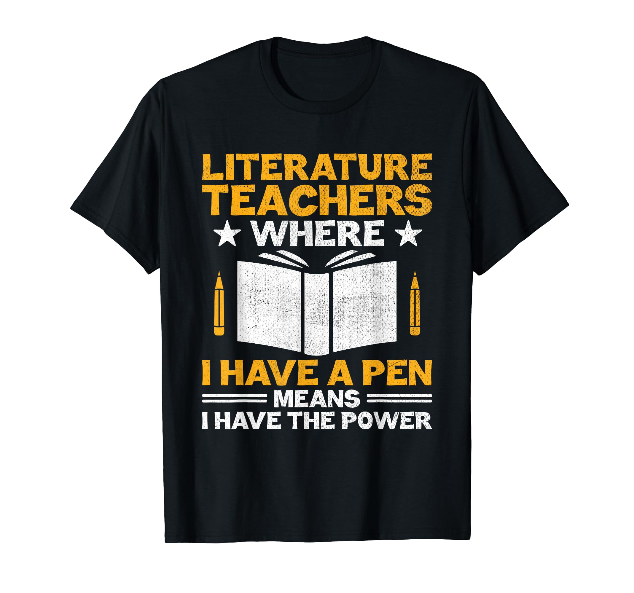 Literature Teacher School Teacher Funny T-Shirt - Trendy Graphic Unisex - T-Shirt, Sweatshirt, Hoodie