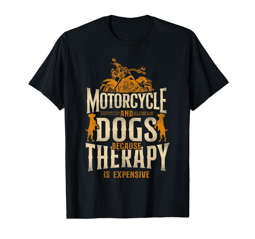 Motorcycle Biker Dog Motorcycle And T-Shirt - Trendy Graphic Men Women - T-Shirt, Sweatshirt, Hoodie