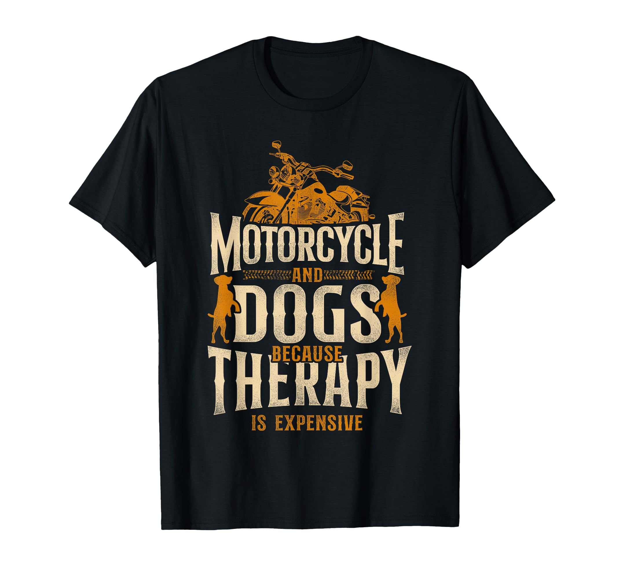 Motorcycle Biker Dog Motorcycle And T-Shirt - Trendy Graphic Men Women - T-Shirt, Sweatshirt, Hoodie