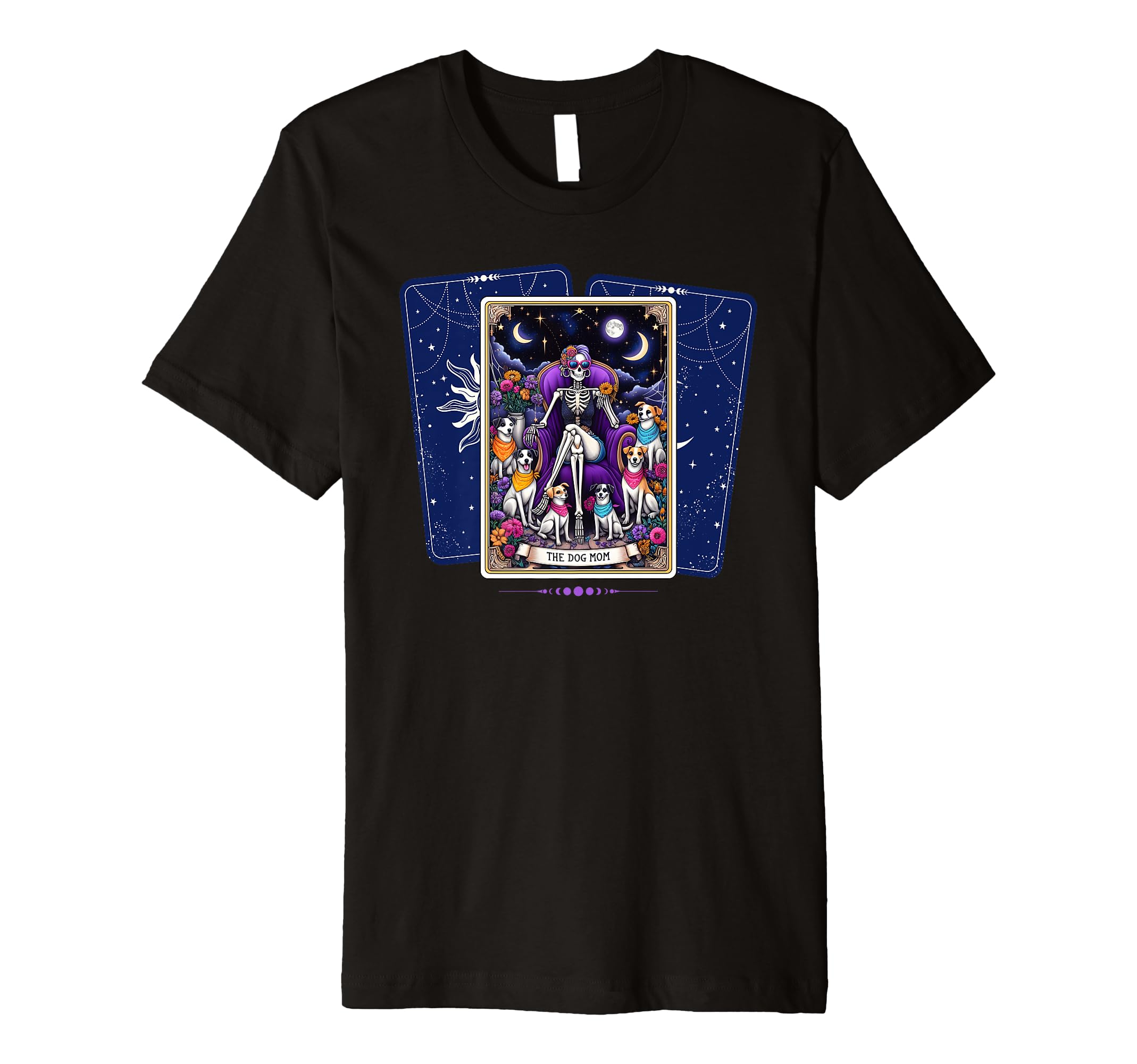 Dog Mom Tarot Card T-Shirt - Minimalist Print Unisex - T-Shirt, Sweatshirt, Hoodie