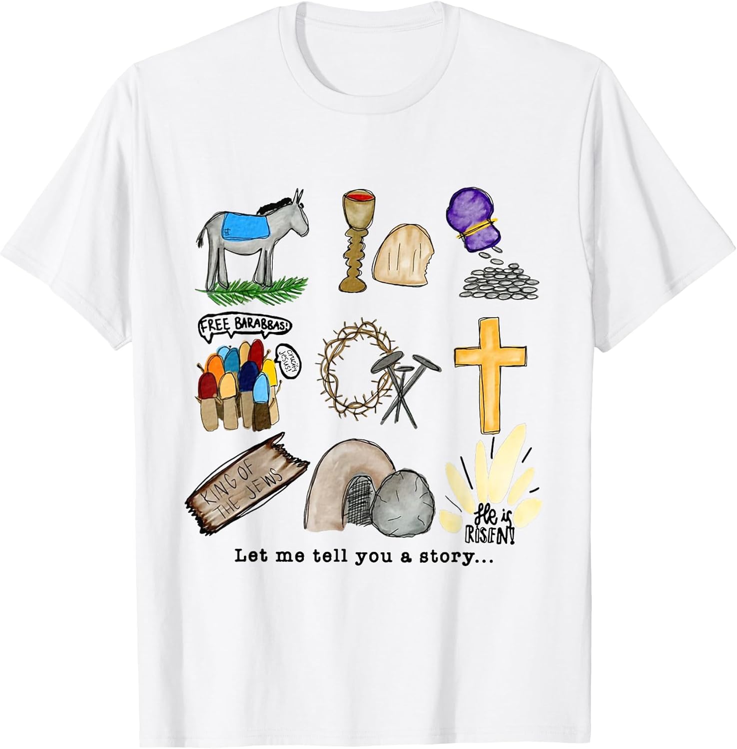 Let Me Tell You A Story Easter Unisex T-shirt, Sweatshirt, Hoodie, Long Sleeve Tee - T-Shirt, Sweatshirt, Hoodie