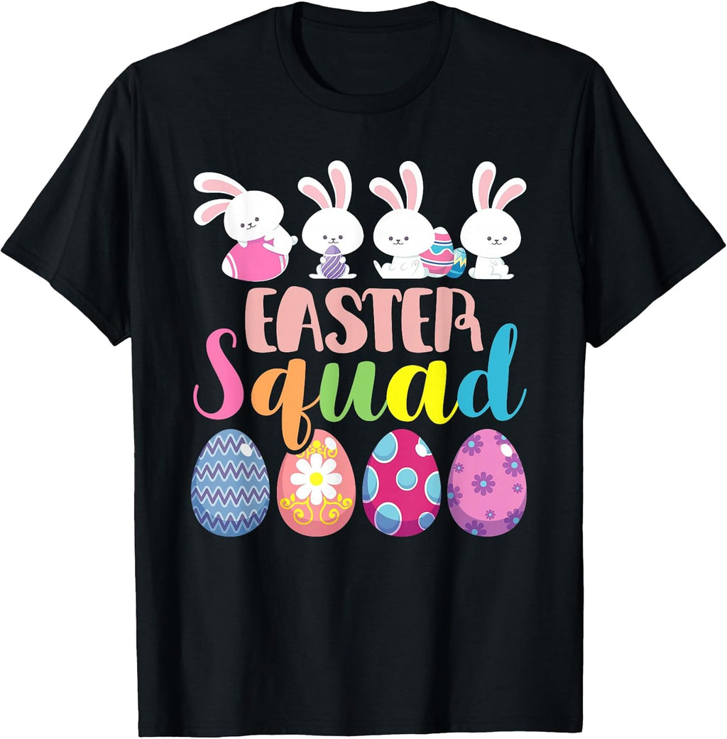 Happy Easter Squad Gifts Unisex T-shirt, Sweatshirt, Hoodie, Long Sleeve Tee - T-Shirt, Sweatshirt, Hoodie