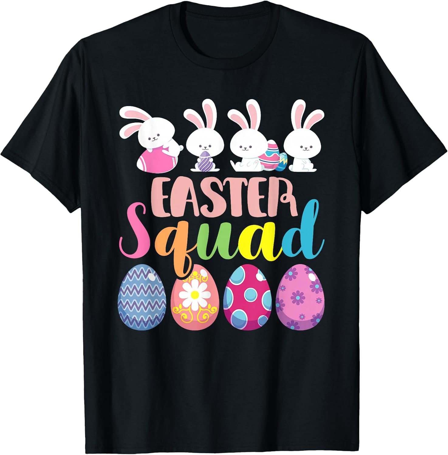 Happy Easter Squad Gifts Unisex T-shirt, Sweatshirt, Hoodie, Long Sleeve Tee - T-Shirt, Sweatshirt, Hoodie