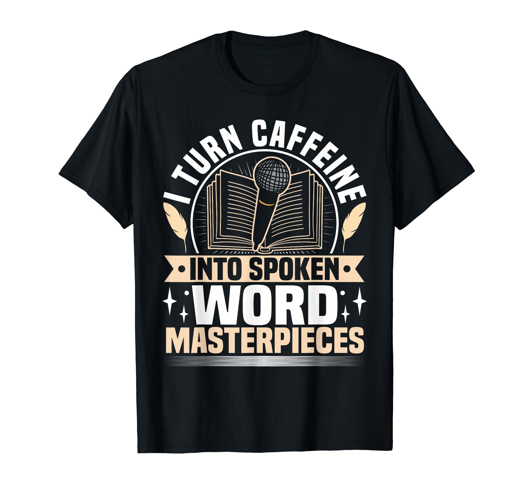 Poetry Slam Writer Poet Literature T-Shirt - Fun Novelty Design for Adults - T-Shirt, Sweatshirt, Hoodie