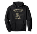 Purrfect Books Lover Club Kitten Hoodie - Casual Everyday Wear Men Women - T-Shirt, Sweatshirt, Hoodie