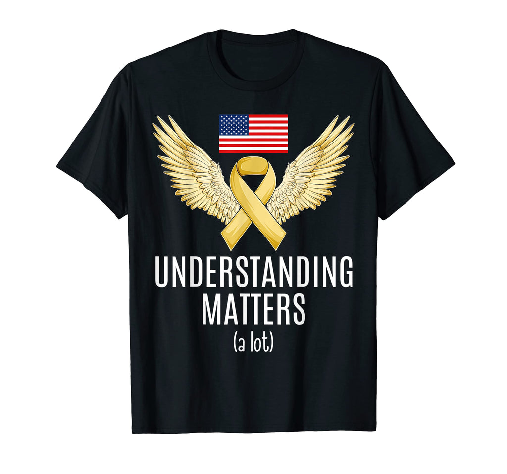 Understanding Matters Us Ribbon Mental T-Shirt - Unique Graphic Unisex - T-Shirt, Sweatshirt, Hoodie