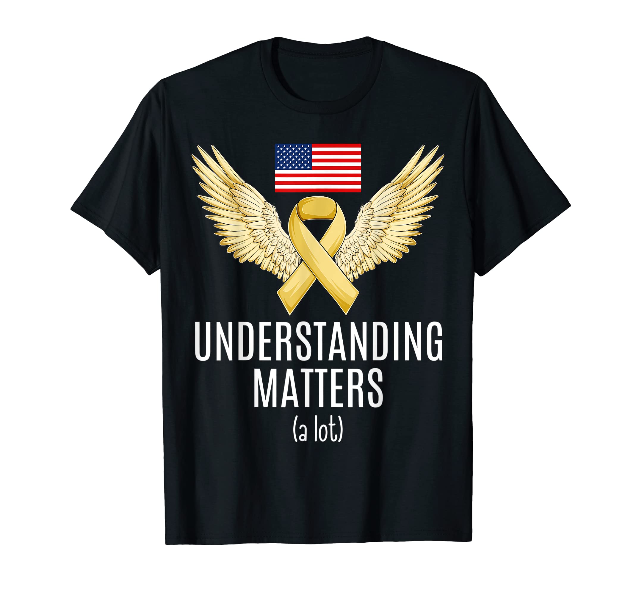 Understanding Matters Us Ribbon Mental T-Shirt - Unique Graphic Unisex - T-Shirt, Sweatshirt, Hoodie