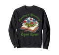 Reading Lover Dreaming Your Eyes Sweatshirt - Minimalist Print for Adults - T-Shirt, Sweatshirt, Hoodie