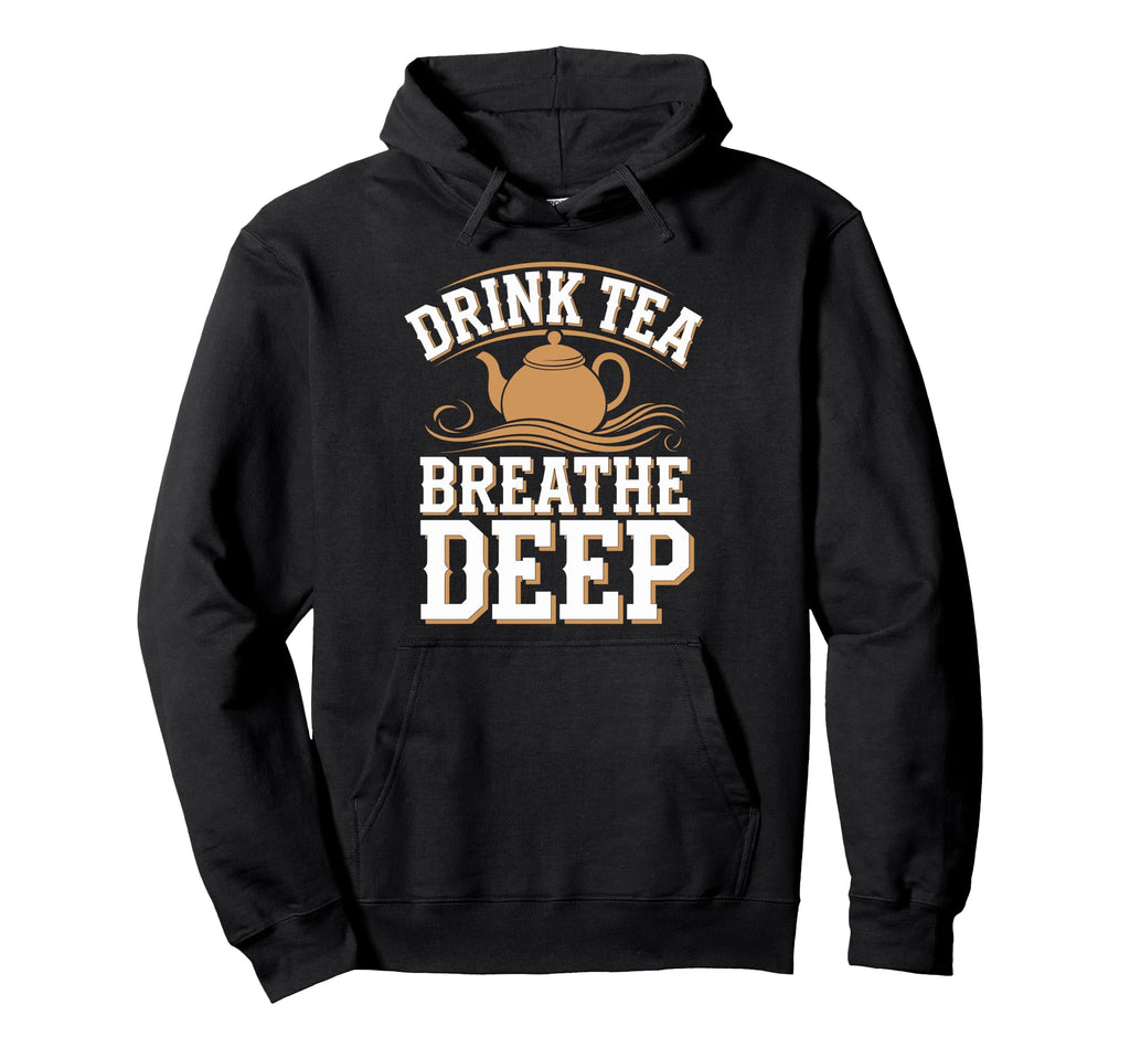 Calming Tea Relaxation And Self Care Tea Hoodie - Unique Graphic Men Women - T-Shirt, Sweatshirt, Hoodie