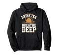 Calming Tea Relaxation And Self Care Tea Hoodie - Unique Graphic Men Women - T-Shirt, Sweatshirt, Hoodie
