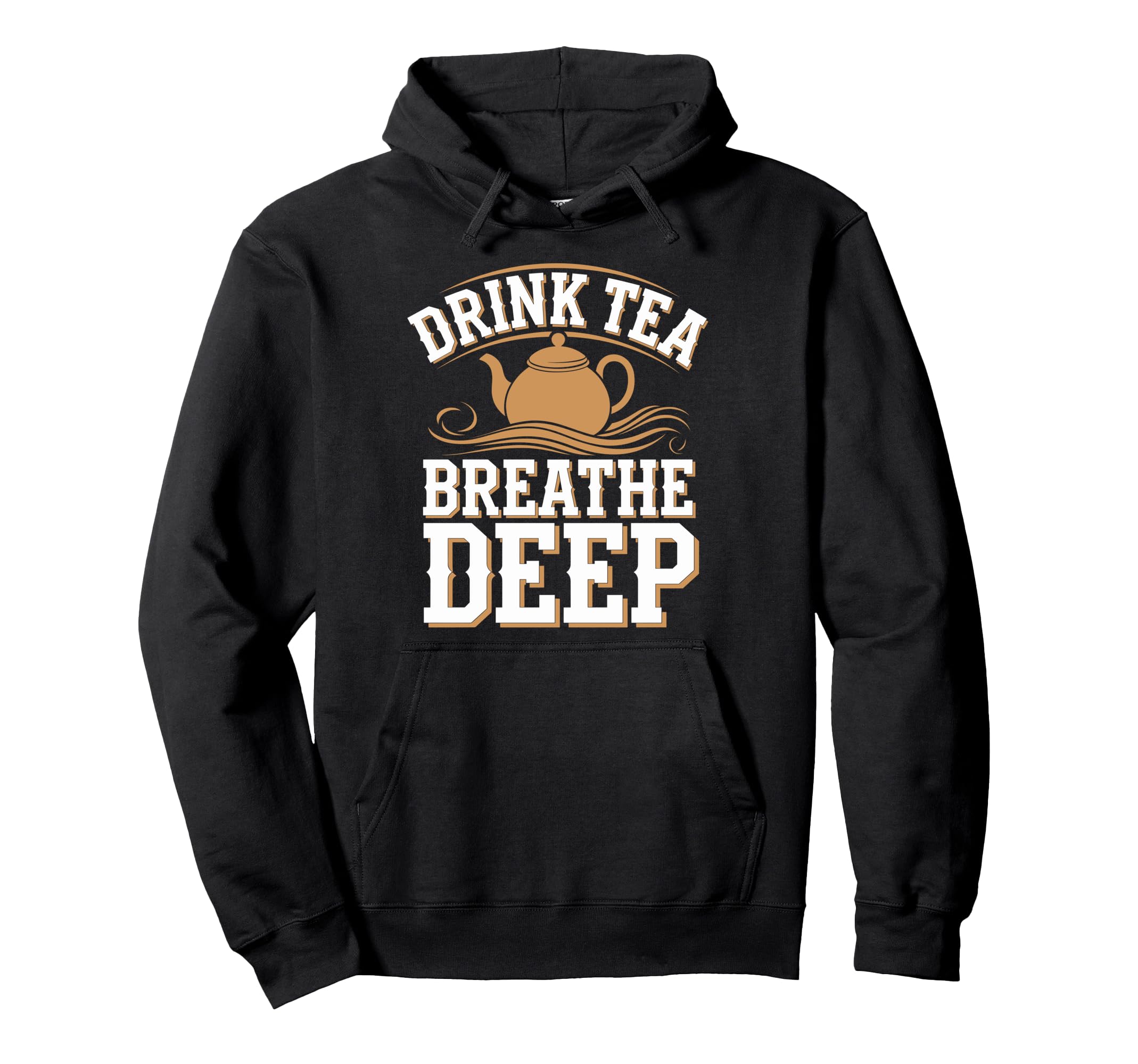 Calming Tea Relaxation And Self Care Tea Hoodie - Unique Graphic Men Women - T-Shirt, Sweatshirt, Hoodie