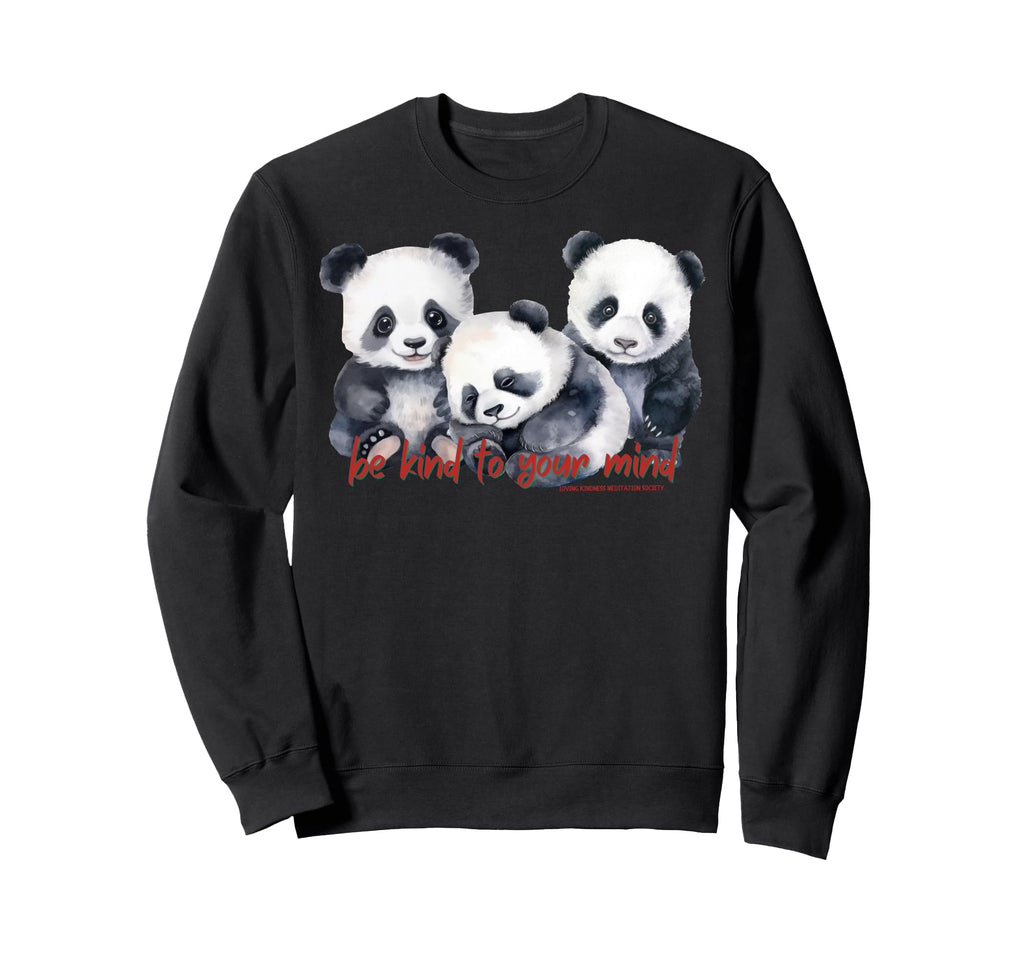 Happy Pandas Breath Sweatshirt - Casual Everyday Wear for Adults - T-Shirt, Sweatshirt, Hoodie