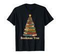 Book Tree Lights Book Lover Nerd Geek T-Shirt - Minimalist Print Unisex - T-Shirt, Sweatshirt, Hoodie