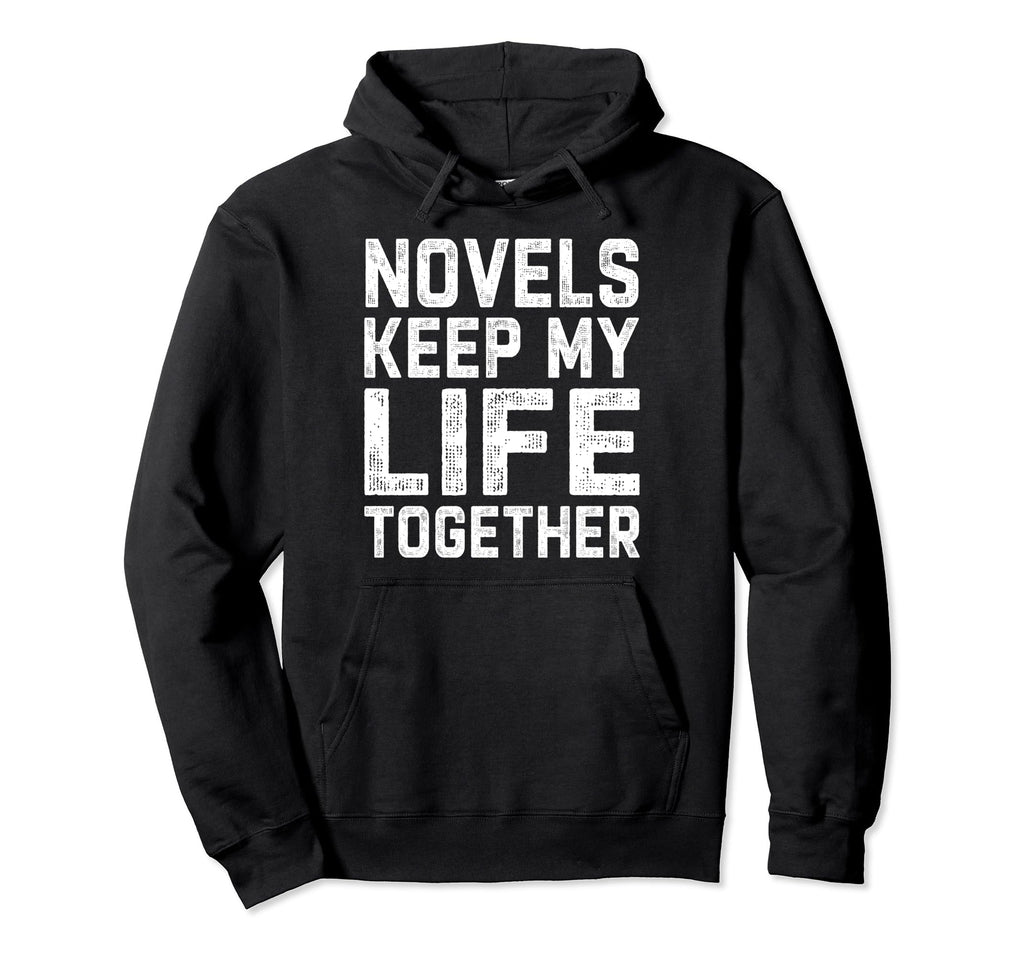 Literature Lovers Meme Hoodie - Minimalist Print Men Women - T-Shirt, Sweatshirt, Hoodie