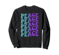 Peace Self Care Sweatshirt - Custom Art Print Men Women - T-Shirt, Sweatshirt, Hoodie