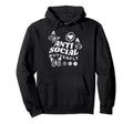 Antisocial Butterfly Fairy Grunge Hoodie - Casual Everyday Wear for Adults - T-Shirt, Sweatshirt, Hoodie