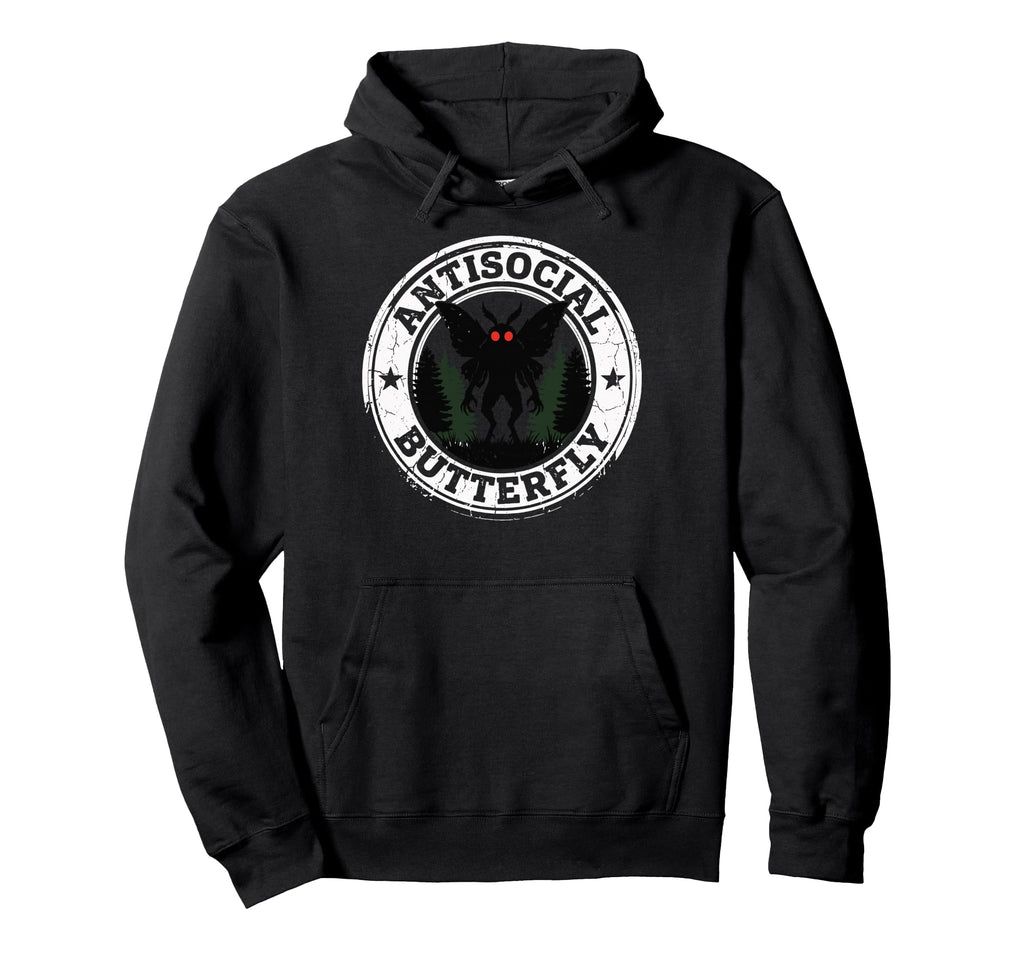 Cryptid Cryptozoology Mothman Sweatshirt - Streetwear Style for Adults - T-Shirt, Sweatshirt, Hoodie
