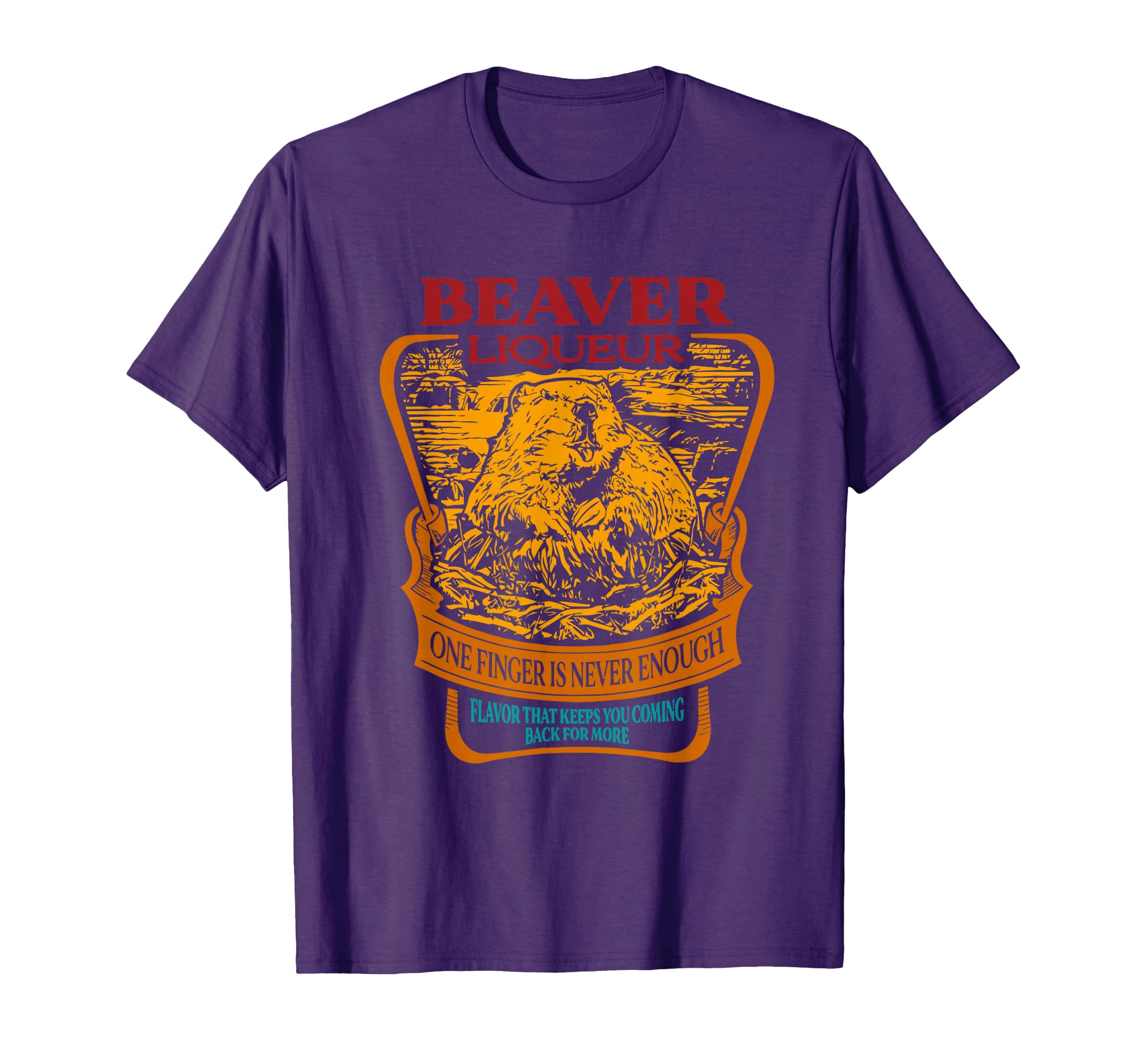 Beaver Liqueur One Finger Is T-Shirt - Casual Everyday Wear for Adults - T-Shirt, Sweatshirt, Hoodie