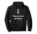 Its Okay Not To Be Okay Semicolon Mental Hoodie - Graphic Print for Adults - T-Shirt, Sweatshirt, Hoodie