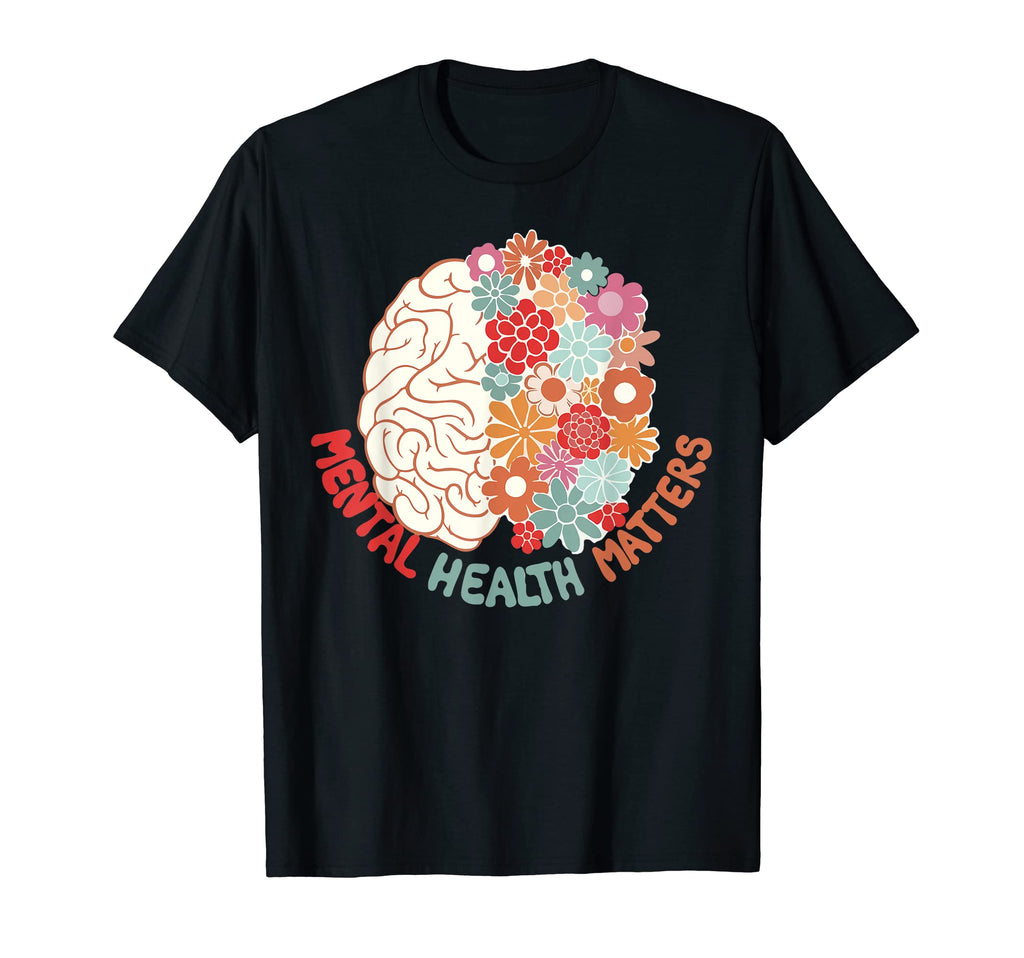 Be Kind To Your Mind Mental Health T-Shirt - Novelty Apparel Unisex - T-Shirt, Sweatshirt, Hoodie