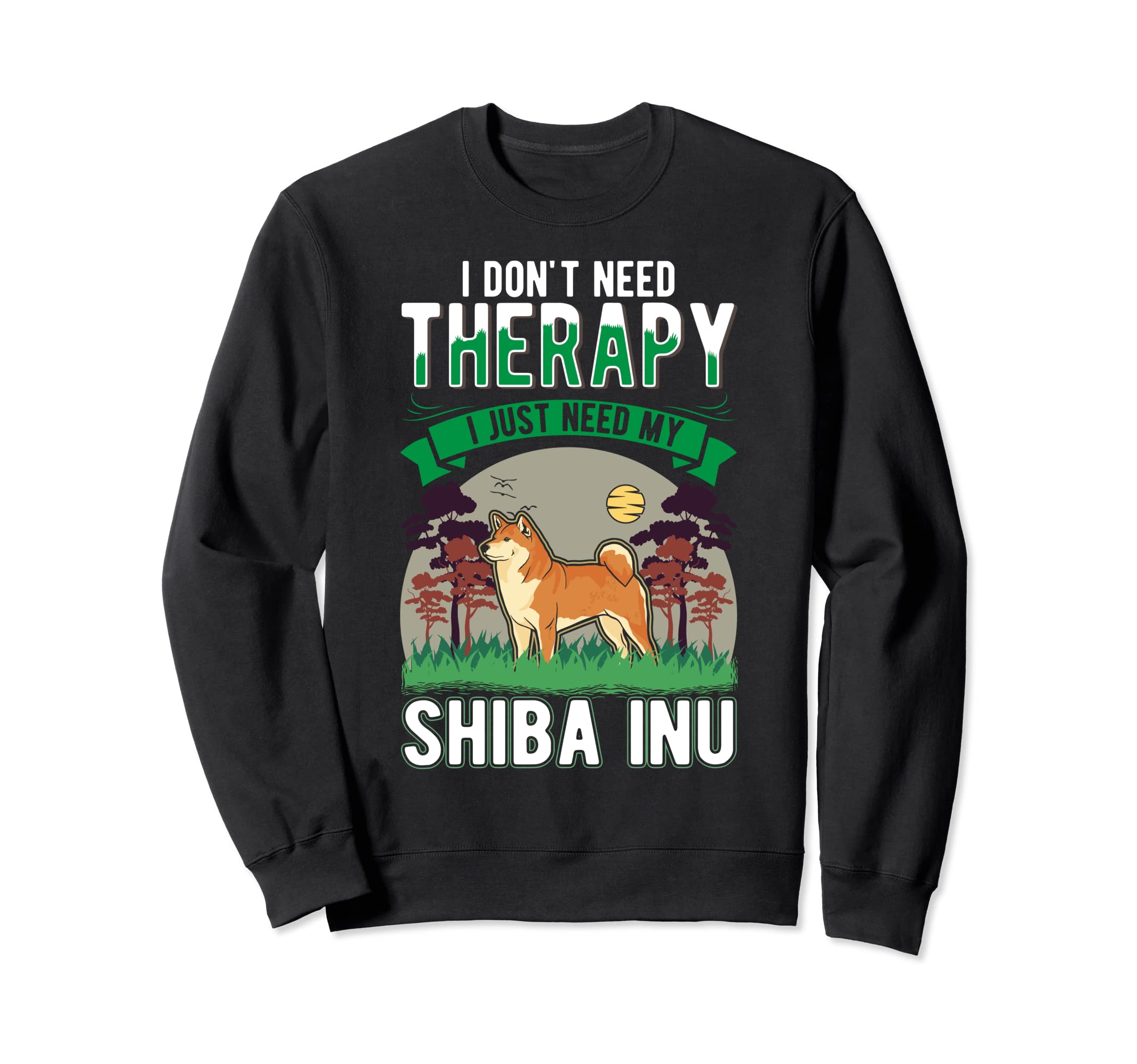 Japanese Shiba Inu Dog Sweatshirt - Fun Novelty Design Unisex - T-Shirt, Sweatshirt, Hoodie
