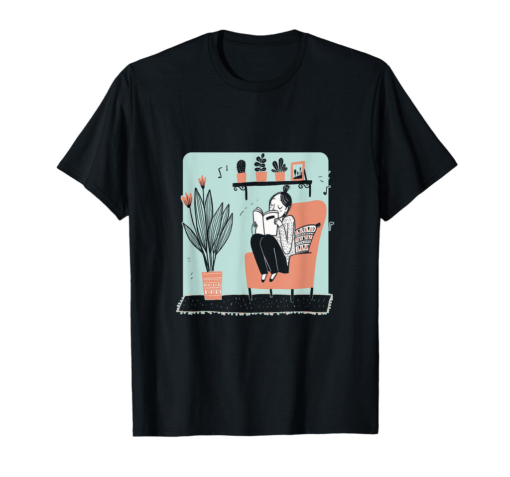 Reading Read Reader Book Books T-Shirt - Fun Novelty Design for Adults - T-Shirt, Sweatshirt, Hoodie