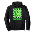 Groovy Green I Wear Green Mental Hoodie - Minimalist Print Men Women - T-Shirt, Sweatshirt, Hoodie