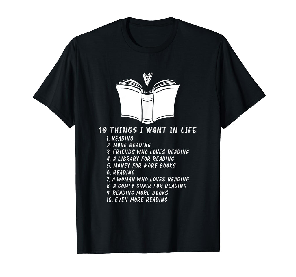 Reading Book Literature Bookworm T-Shirt - Casual Everyday Wear for Adults - T-Shirt, Sweatshirt, Hoodie