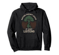 Forest Walk Overthinker Mental Reset Hoodie - Minimalist Print for Adults - T-Shirt, Sweatshirt, Hoodie