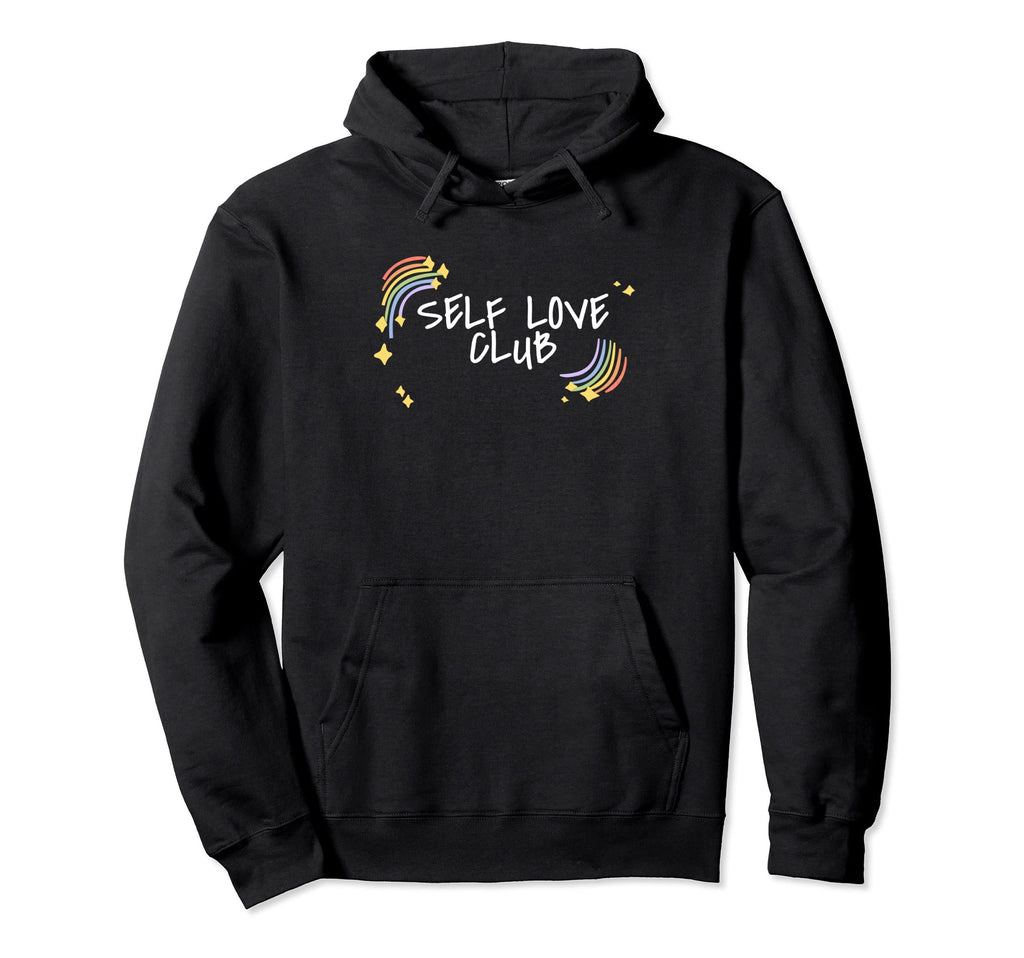 Self Love Club Depression Mental Hoodie - Casual Everyday Wear Men Women - T-Shirt, Sweatshirt, Hoodie