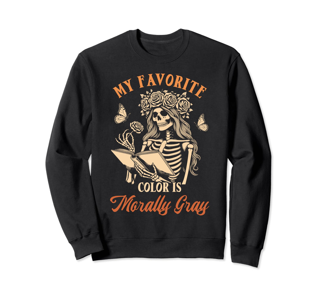 Dark Romance Reading My Favorite Sweatshirt - Trendy Graphic for Adults - T-Shirt, Sweatshirt, Hoodie