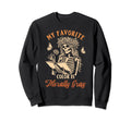 Dark Romance Reading My Favorite Sweatshirt - Trendy Graphic for Adults - T-Shirt, Sweatshirt, Hoodie