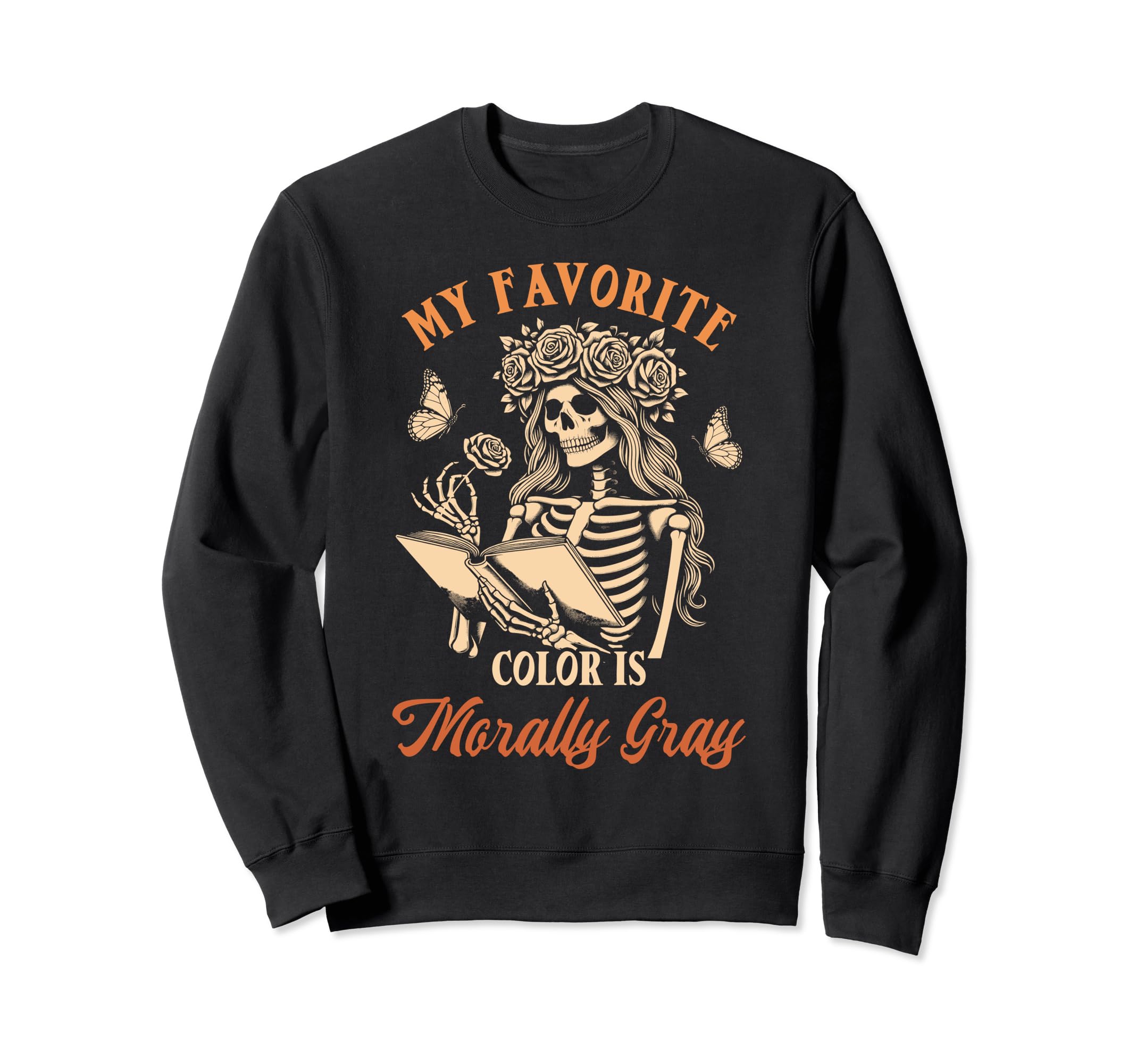 Dark Romance Reading My Favorite Sweatshirt - Trendy Graphic for Adults - T-Shirt, Sweatshirt, Hoodie