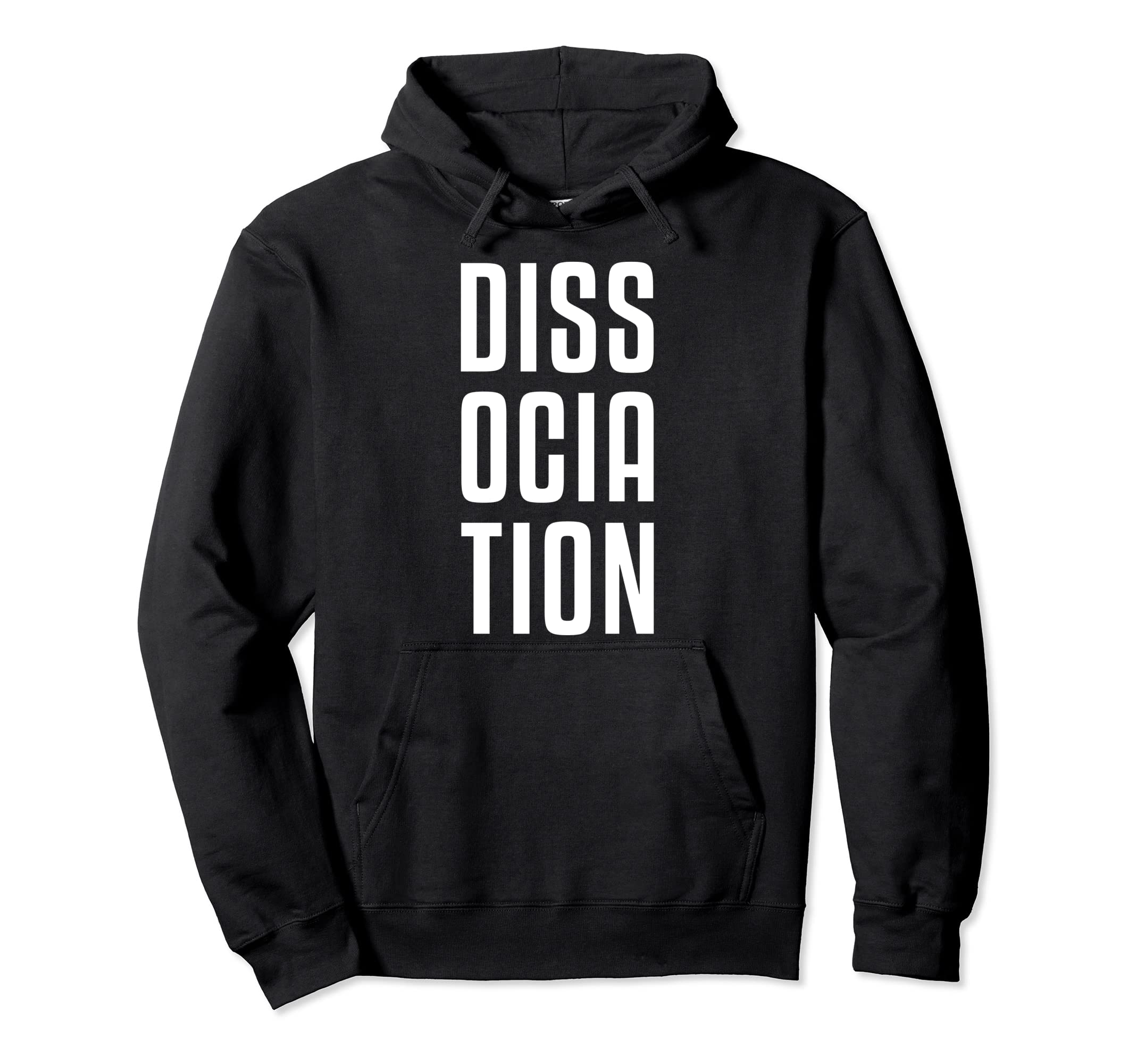 Dissociation Mental Health Hoodie - Custom Art Print for Adults - T-Shirt, Sweatshirt, Hoodie