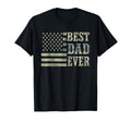 Best Dad Ever American Flag Usa Flag T-Shirt - Custom Art Print for Adults - T-Shirt, Sweatshirt, Hoodie