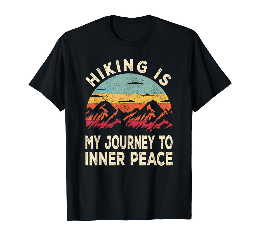 Outdoor Nature Hike Mental Health Hoodie - Trendy Graphic Men Women - T-Shirt, Sweatshirt, Hoodie