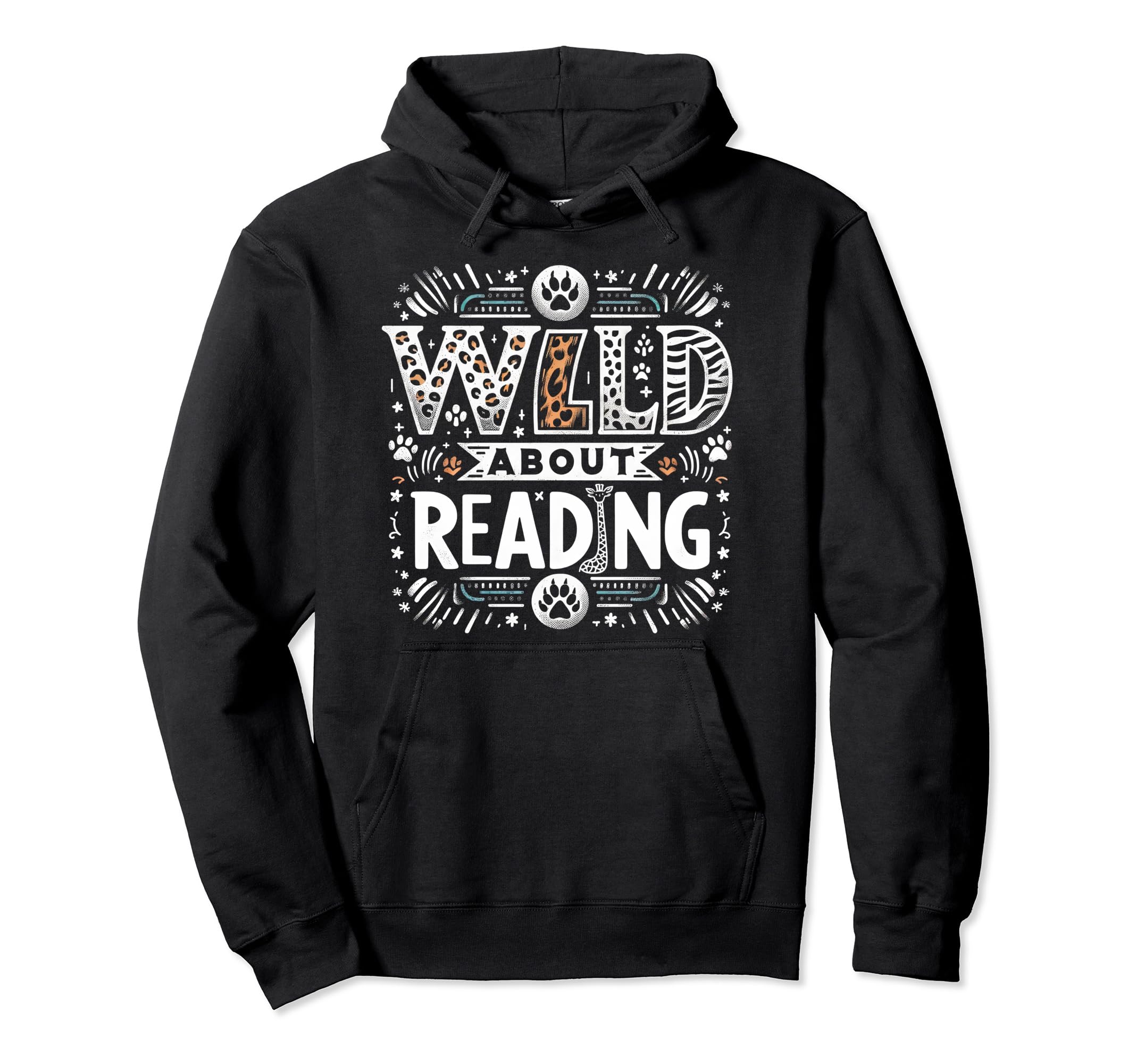 Passionate Readers Animal Love Readers Hoodie - Minimalist Print Men Women - T-Shirt, Sweatshirt, Hoodie