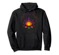 Mandala Lotus Yoga Meditation Pilates Hoodie - Graphic Print Men Women - T-Shirt, Sweatshirt, Hoodie