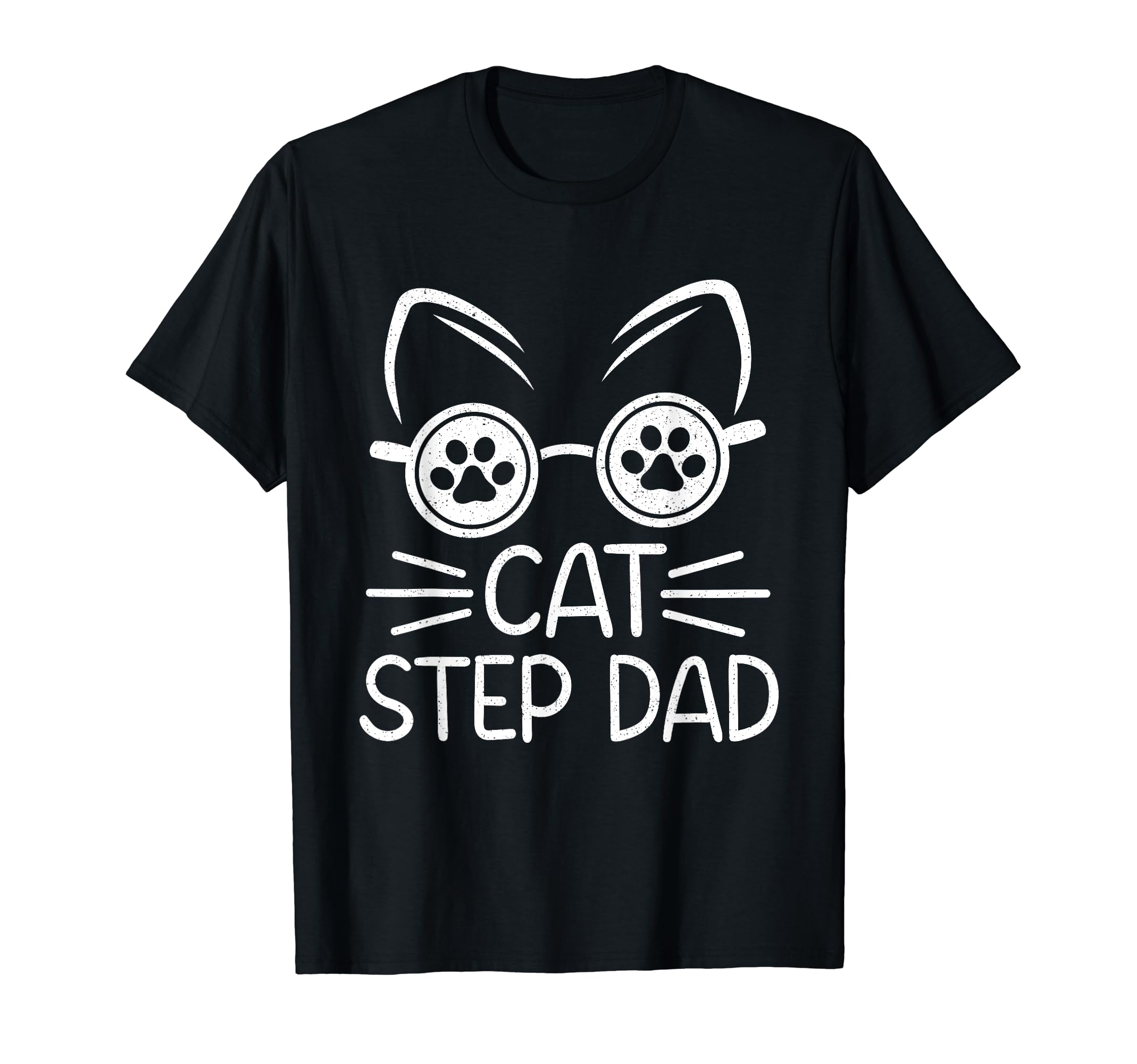 Cat Step Dad Gifts Fathers Day Cat T-Shirt - Aesthetic Graphic for Adults - T-Shirt, Sweatshirt, Hoodie