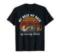 Funny Opossum Anxiety My Neck My Back T-Shirt - Unique Graphic Men Women - T-Shirt, Sweatshirt, Hoodie