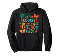 Progress Over Perfection Butterfly Autistic Hoodie - Unique Graphic Unisex - T-Shirt, Sweatshirt, Hoodie